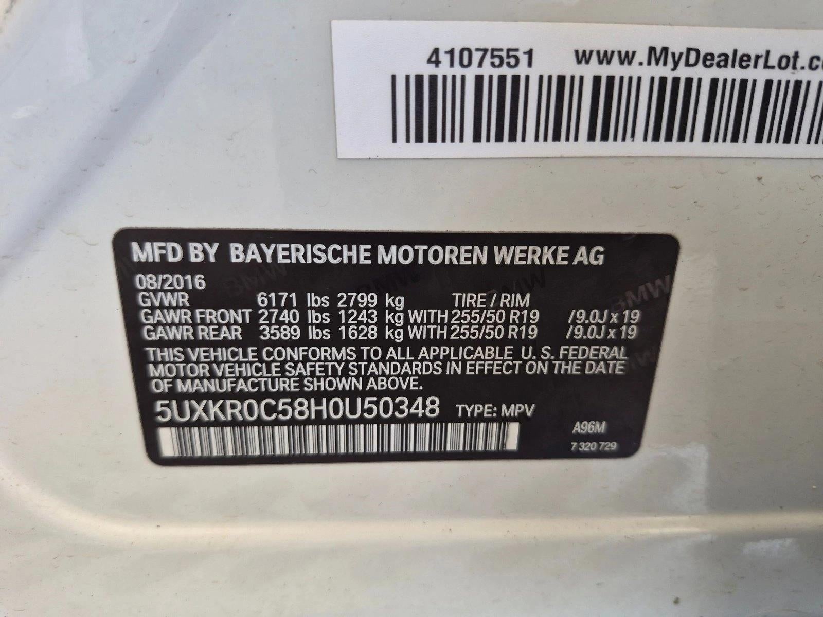 2017 BMW X5 xDrive35i
