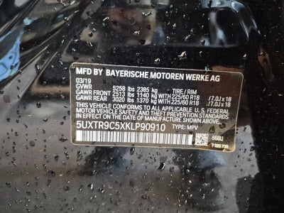 2019 BMW X3 xDrive30i