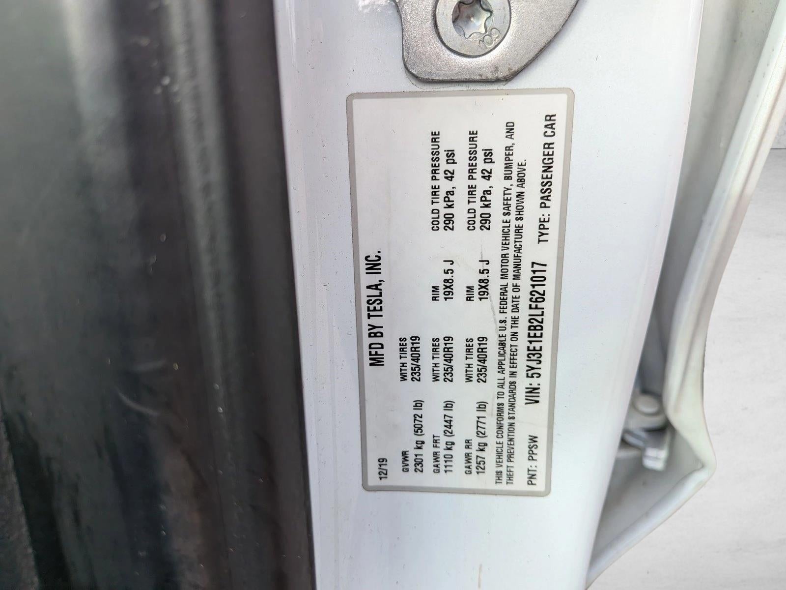 2020 Tesla Model 3 Long Range