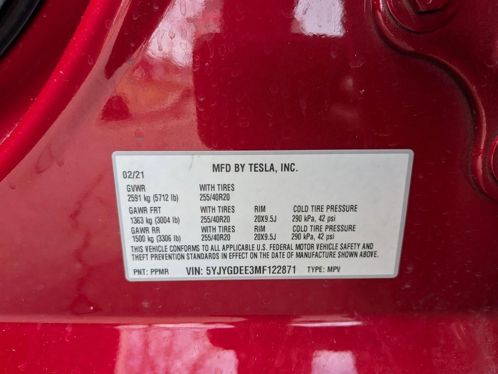 2021 Tesla Model Y Long Range