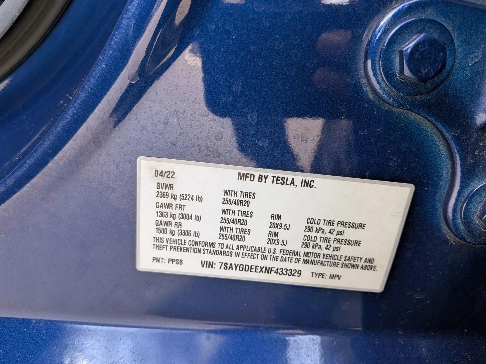 2022 Tesla Model Y Long Range