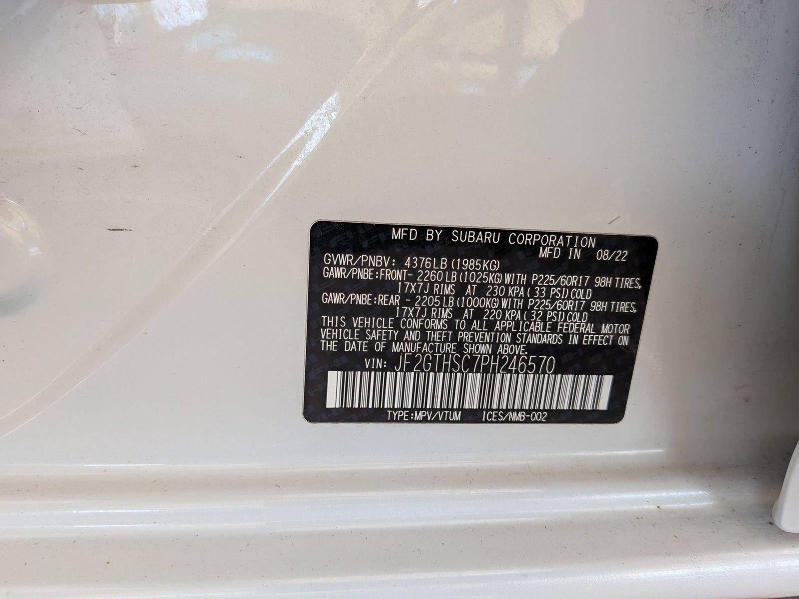 2023 Subaru Crosstrek Sport