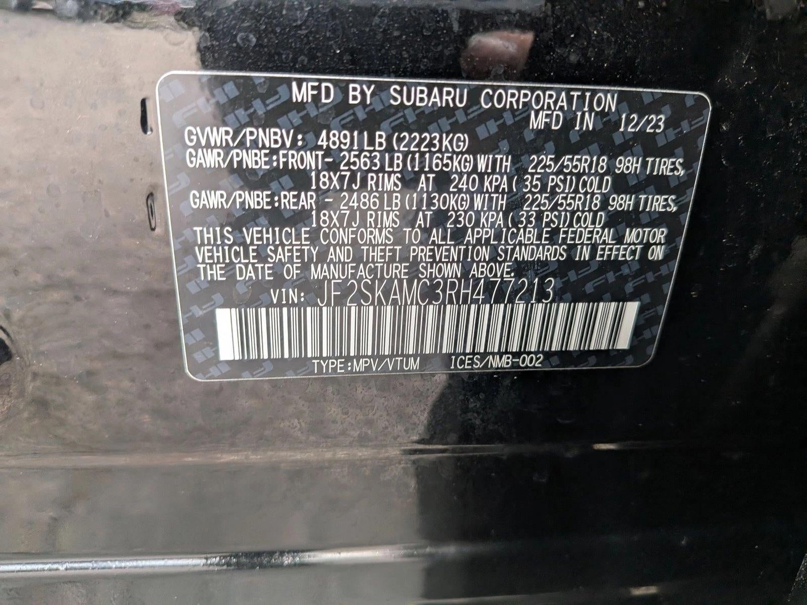 2024 Subaru Forester Touring