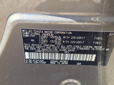 2015 Toyota RAV4 XLE