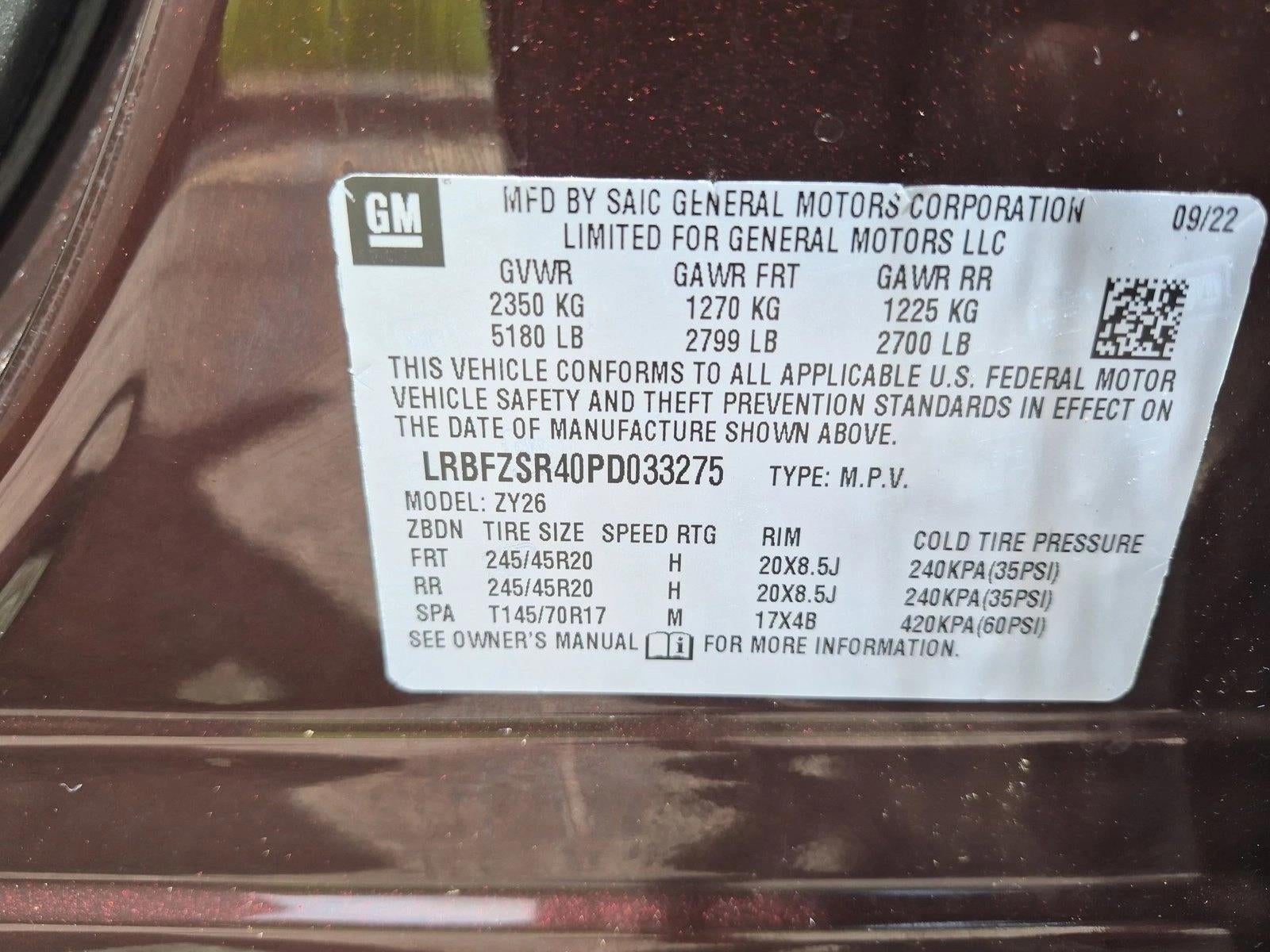 2023 Buick Envision Avenir