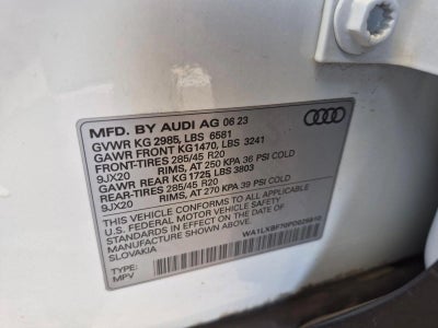 2023 Audi Q7 Premium Plus 55 TFSI quattro Tiptronic
