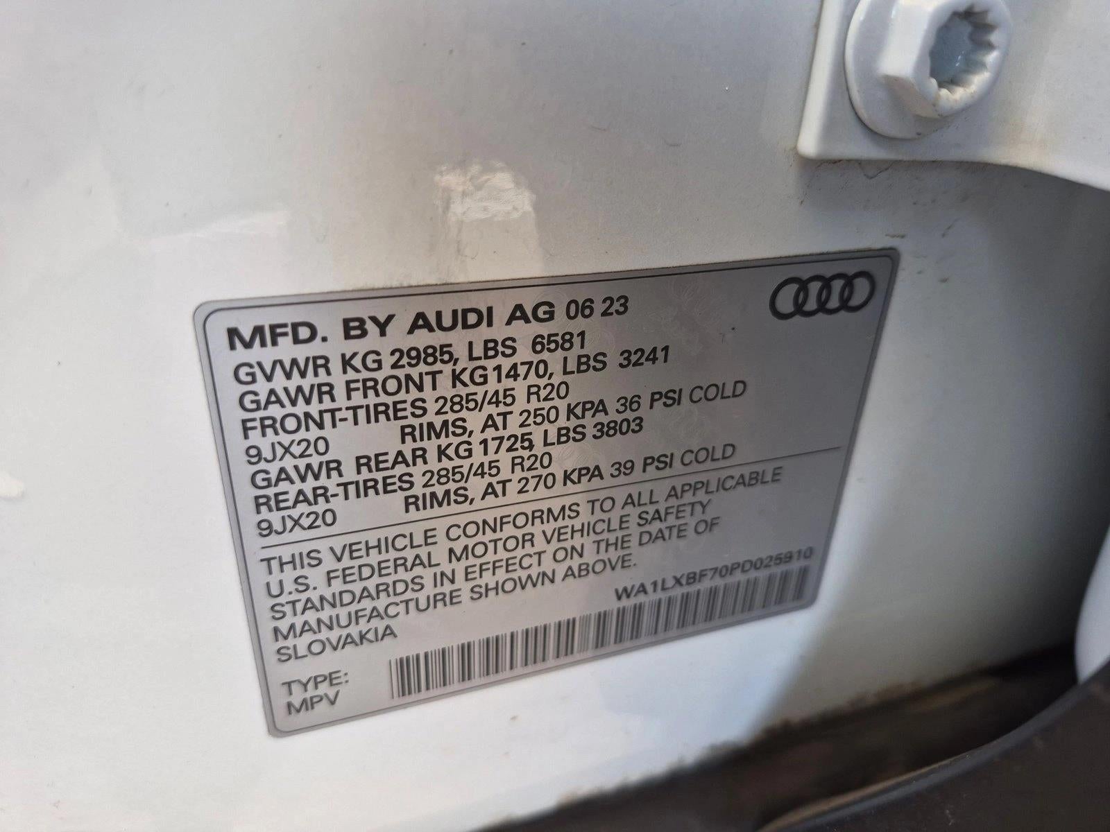 2023 Audi Q7 Premium Plus 55 TFSI quattro Tiptronic