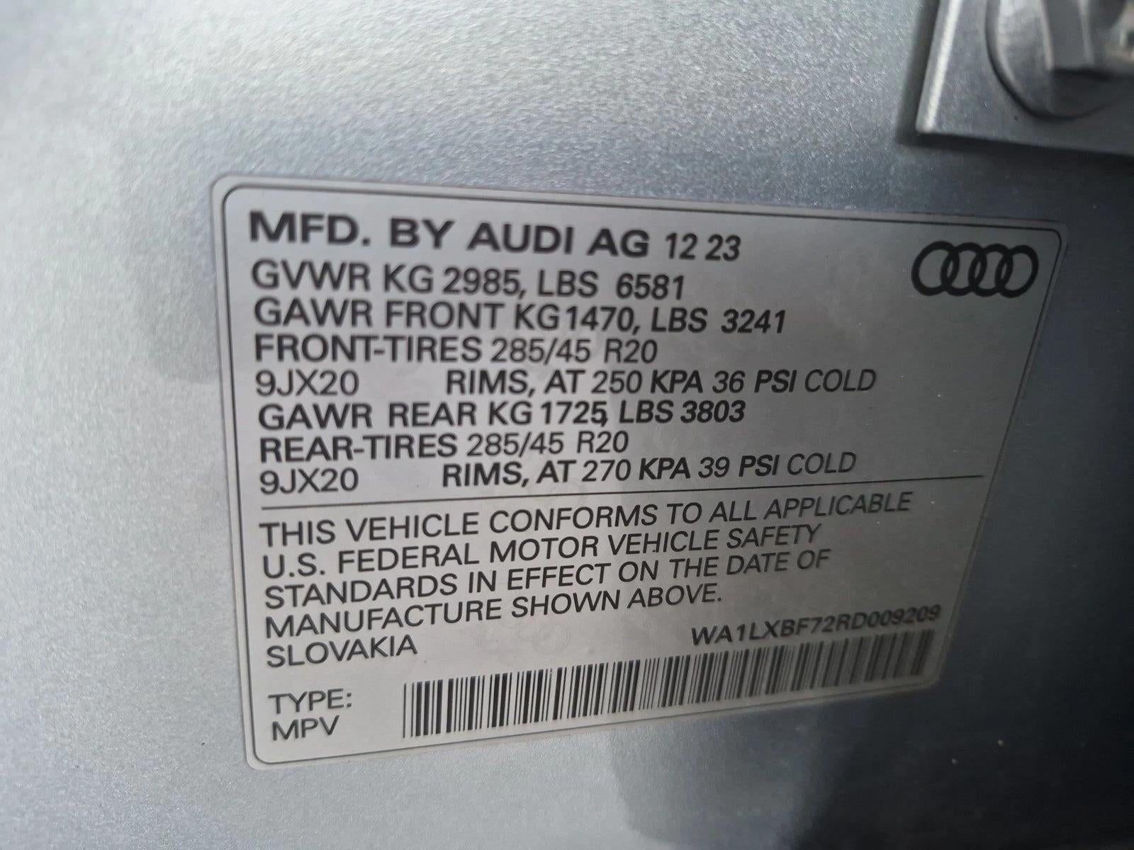 2024 Audi Q7 Premium Plus