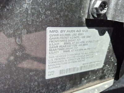 2024 Audi Q7 Premium Plus 55 TFSI quattro Tiptronic