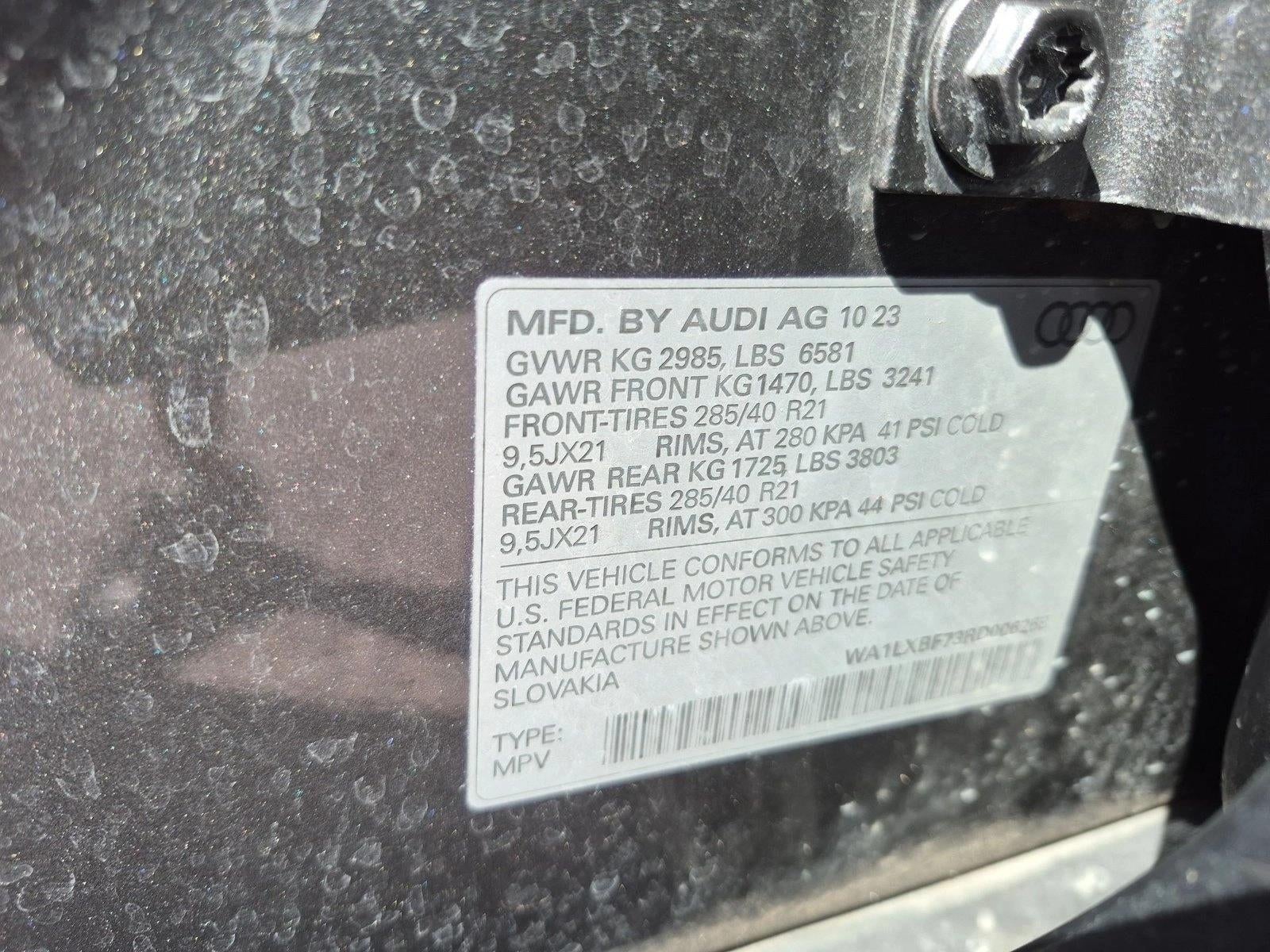 2024 Audi Q7 Premium Plus 55 TFSI quattro Tiptronic