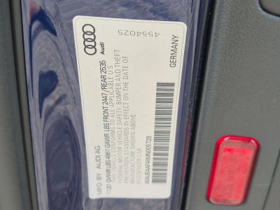 2021 Audi A4 Premium Plus 45 TFSI S line quattro S tronic