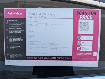 2018 Audi S5 Coupe Premium Plus