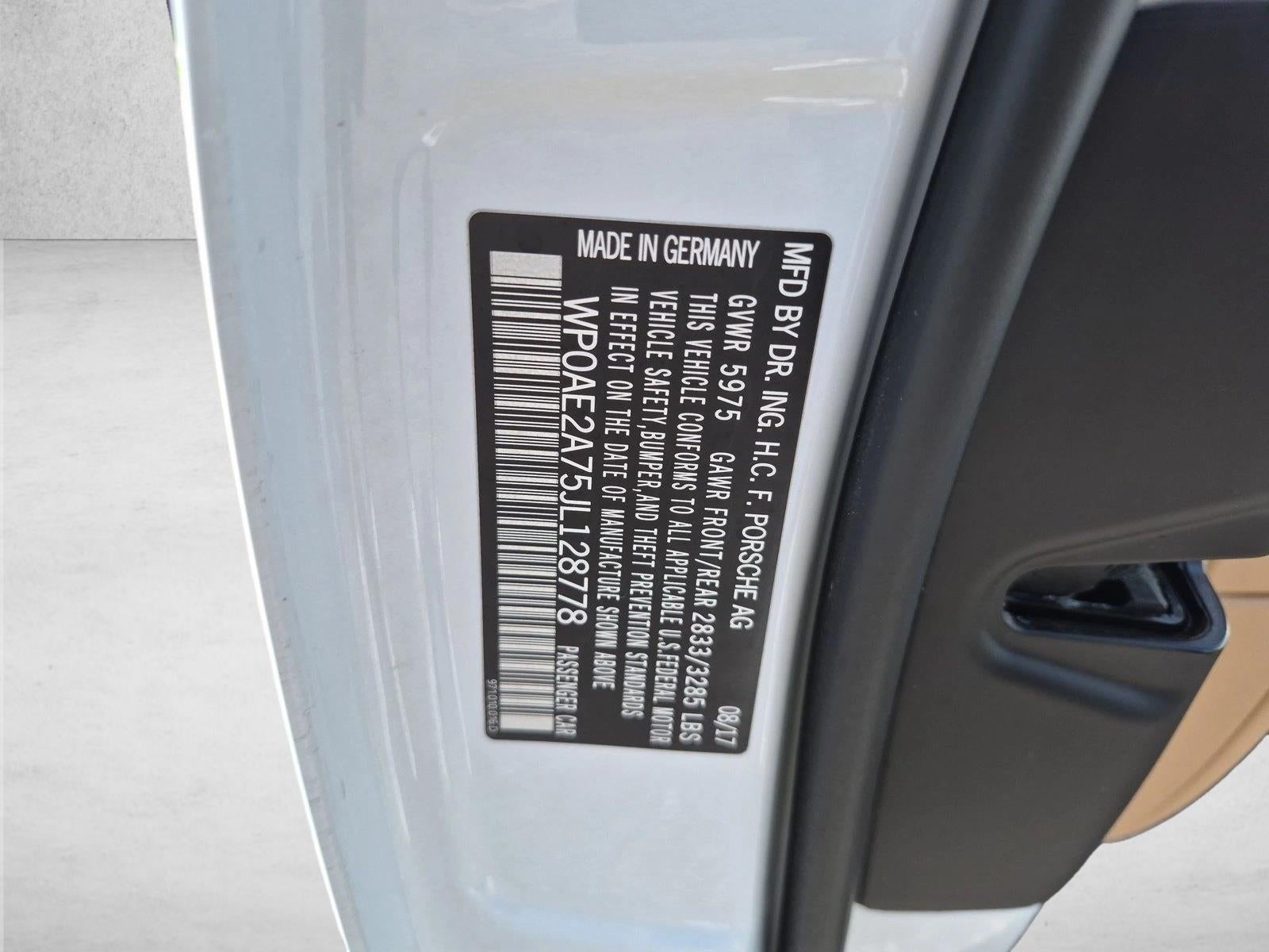 2018 Porsche Panamera E-Hybrid 4