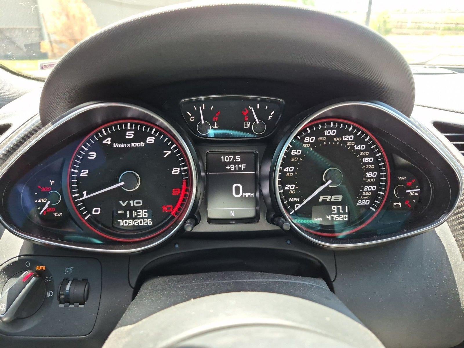 2012 Audi R8 5.2L