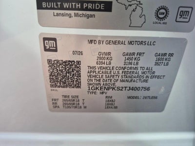 2026 GMC Acadia AT4
