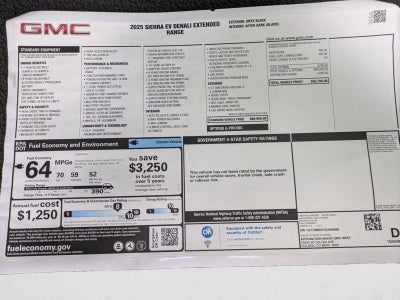 2025 GMC Sierra EV Extended Range Denali
