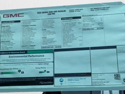 2025 GMC Sierra 3500 HD Pro