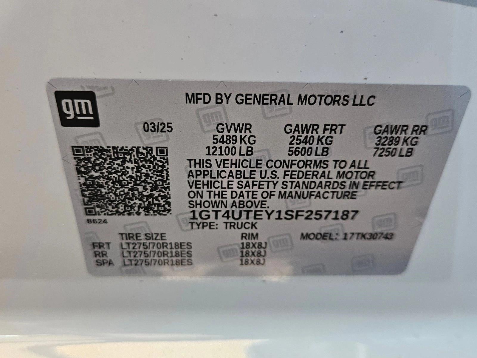 2025 GMC Sierra 3500 HD SLE