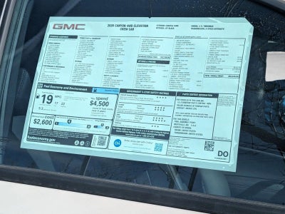 2026 GMC Canyon Elevation