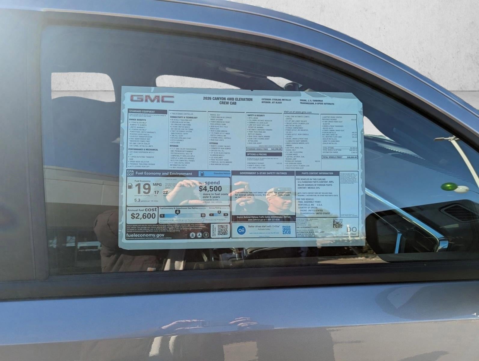 2026 GMC Canyon Elevation