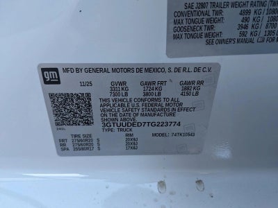 2026 GMC Sierra 1500 SLT