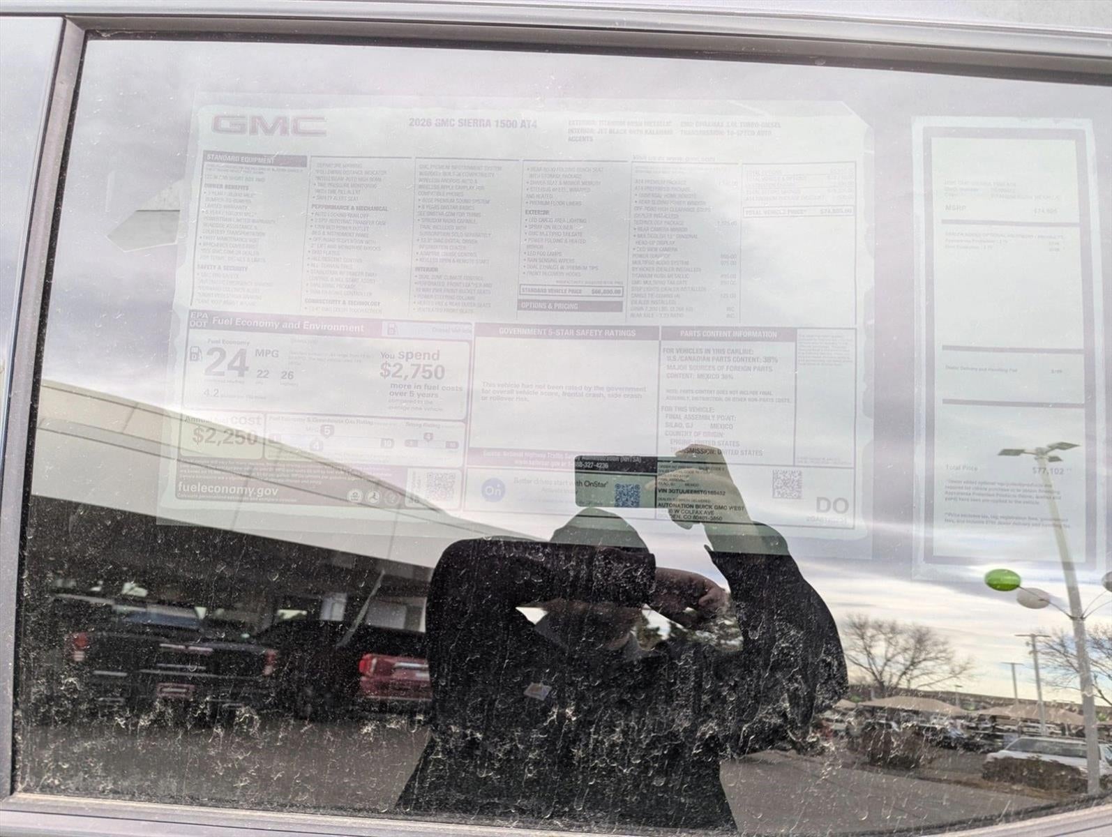 2026 GMC Sierra 1500 AT4