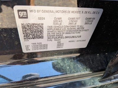 2024 GMC Sierra 1500 AT4X