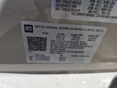 2026 GMC Sierra 1500 AT4X
