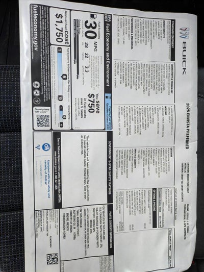 2025 Buick Envista Preferred